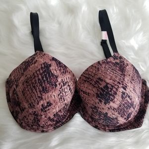 PINK VICTORIA'S SECRET BRA SIZE 34DD